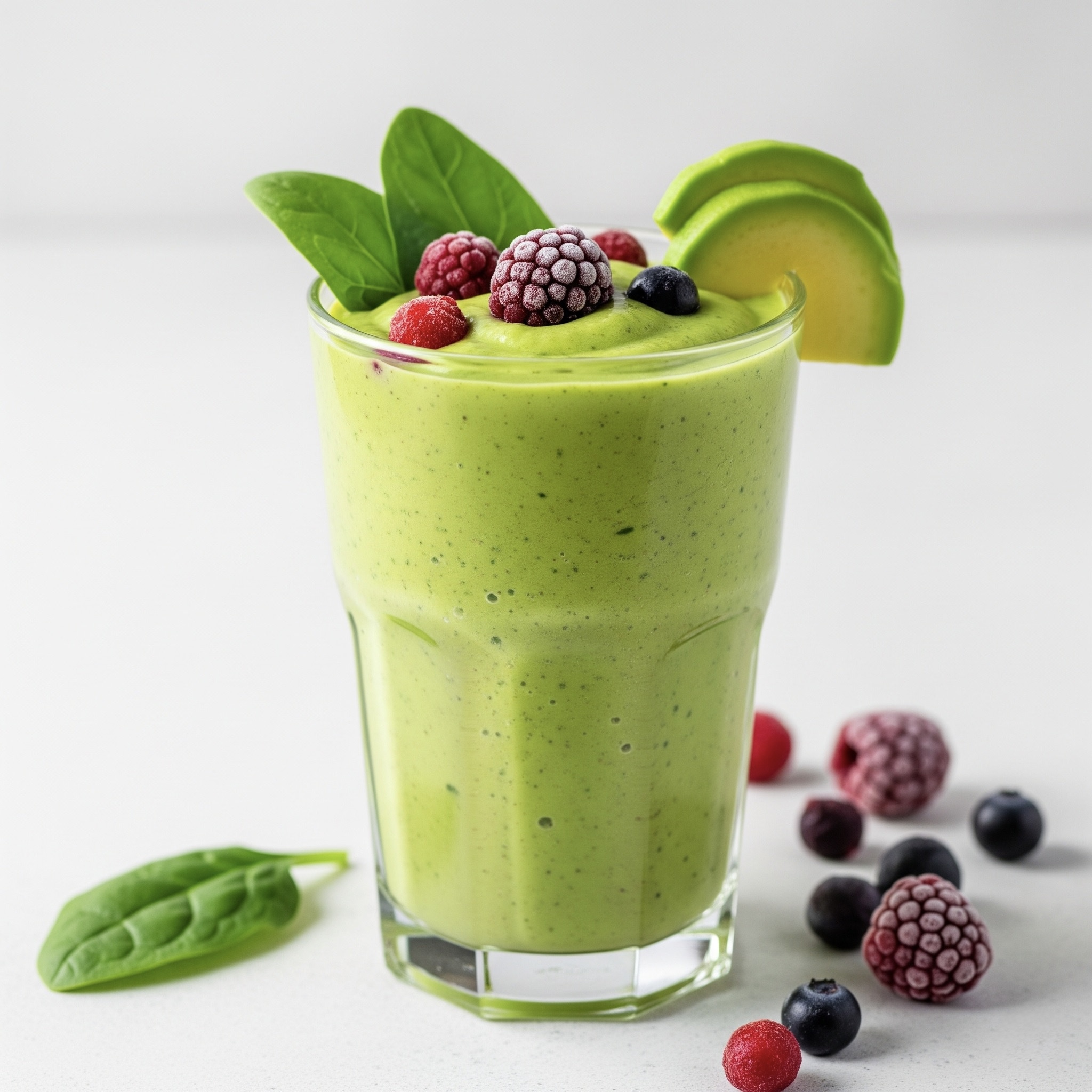 Smoothie de Abacate e Espinafre