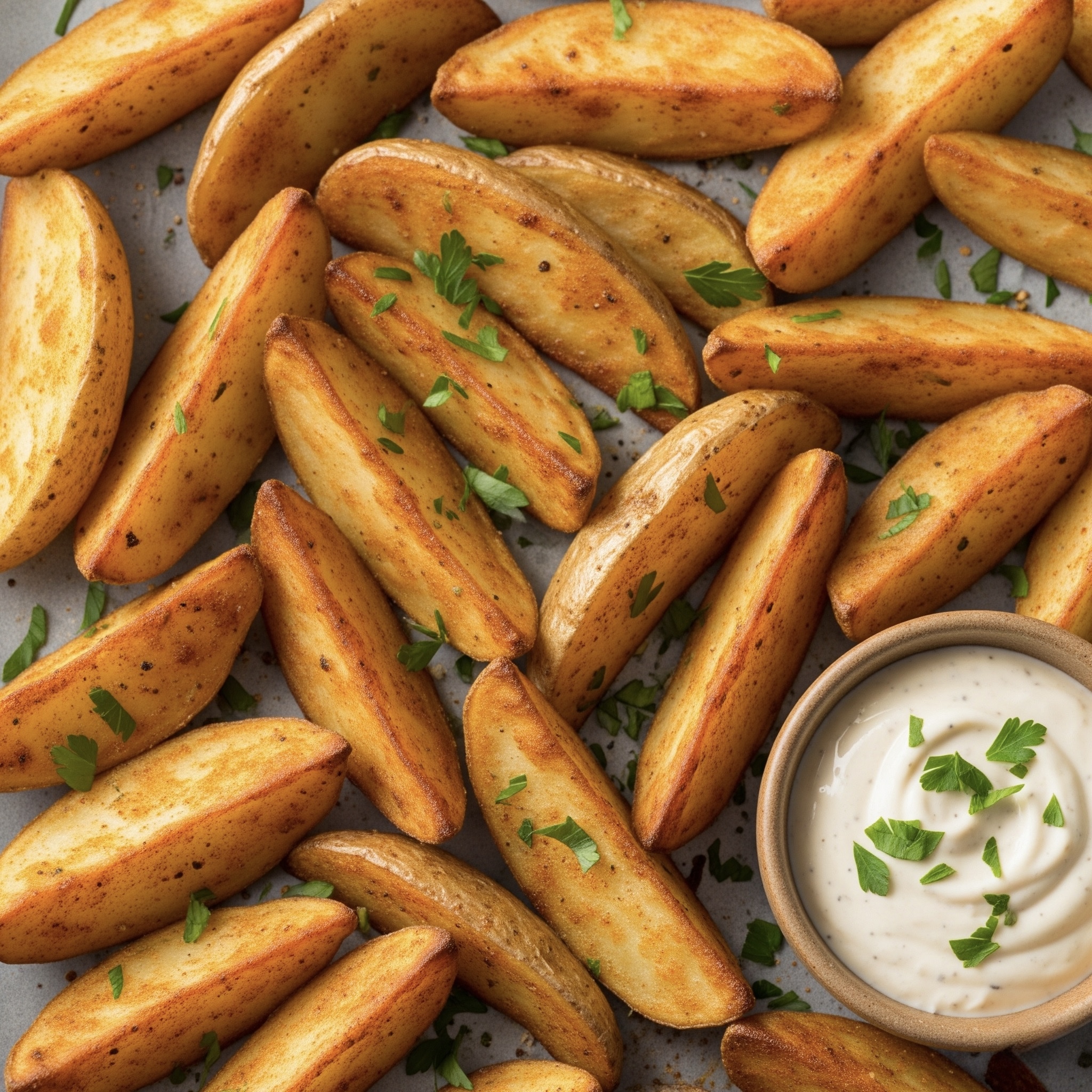 Batatas Assadas em Gomos