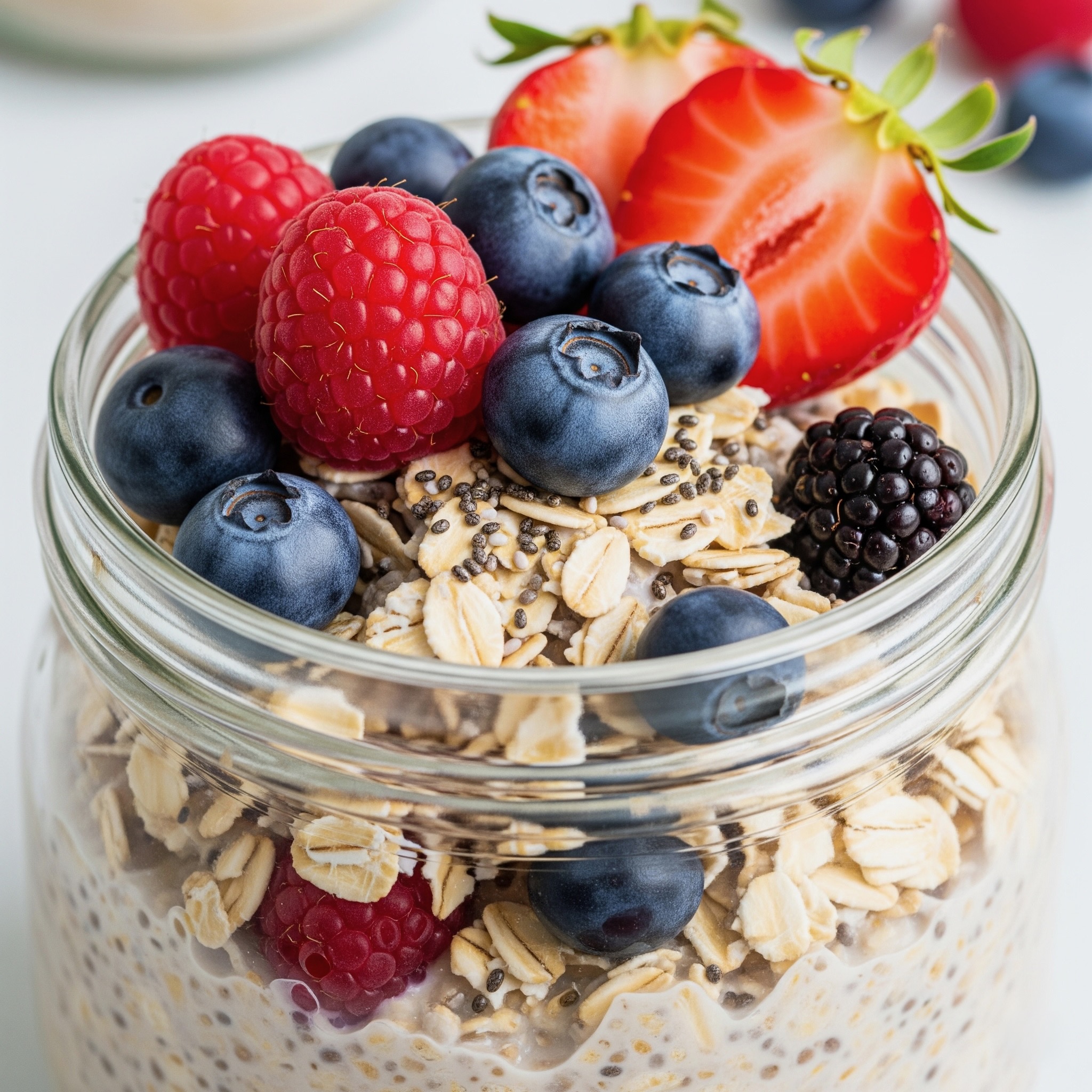 Bircher Flocons d'Avoine aux Baies