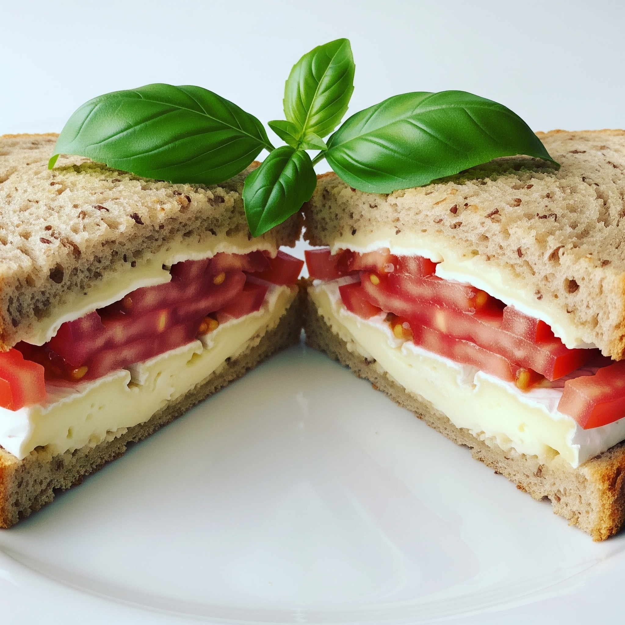 Sanduíche de Brie e Tomate