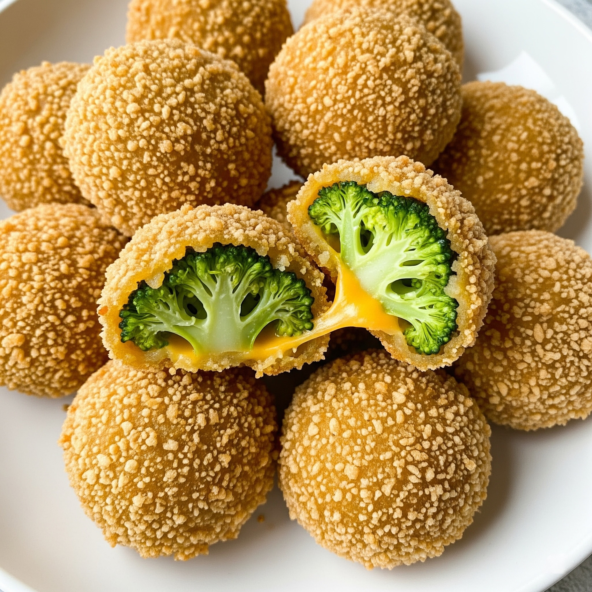 Nuggets de Brócolis e Queijo