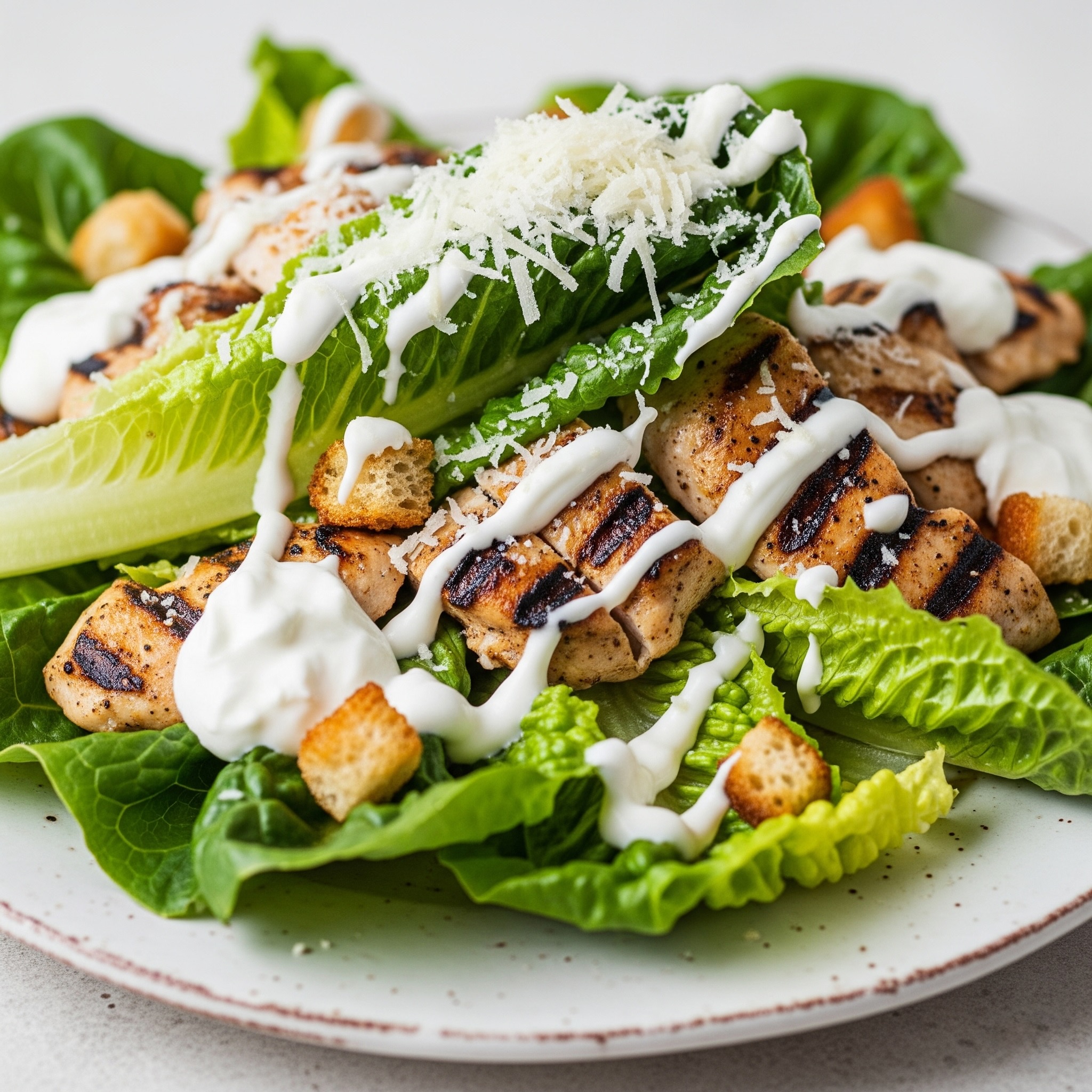 Caesars Hähnchensalat
