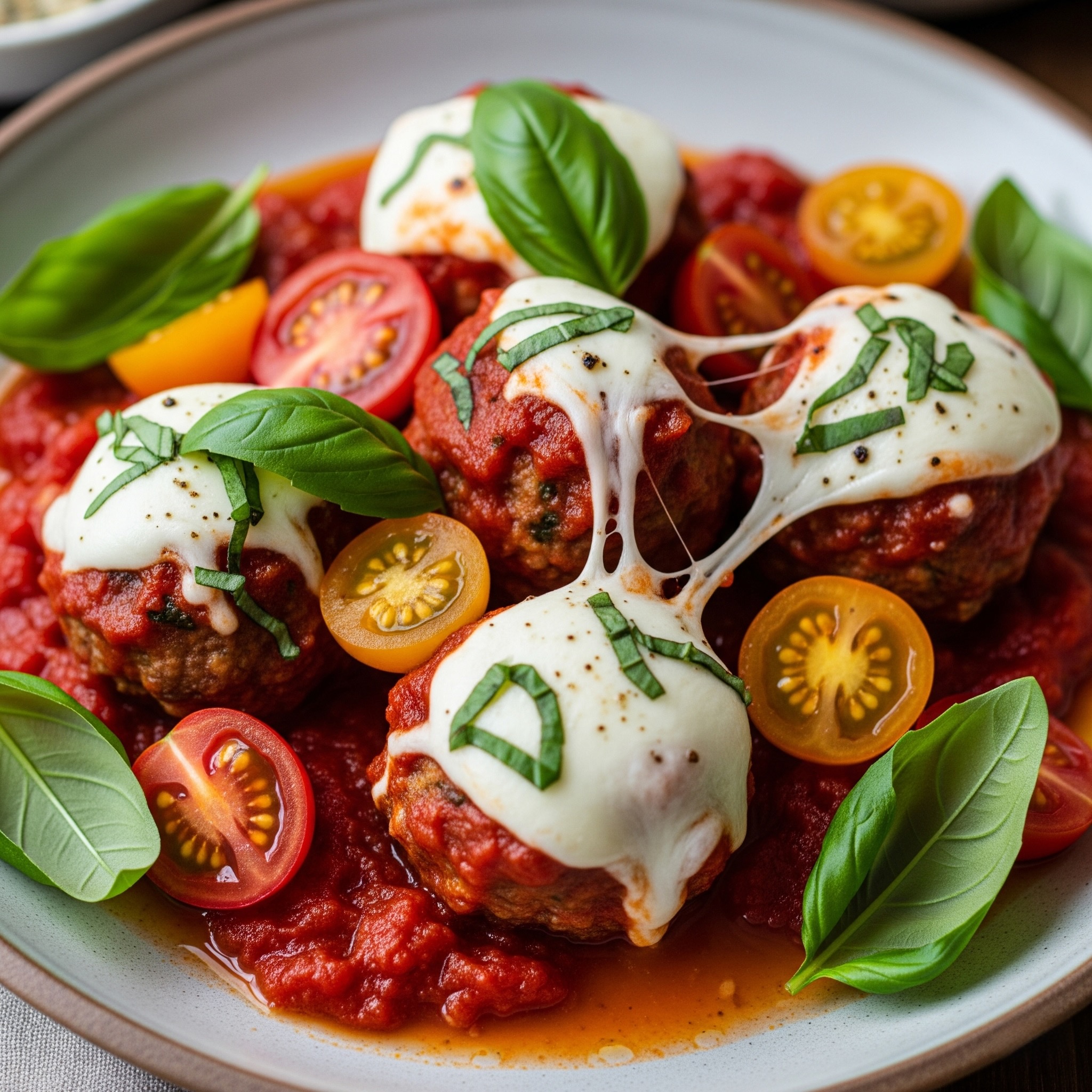 Boulettes Caprese