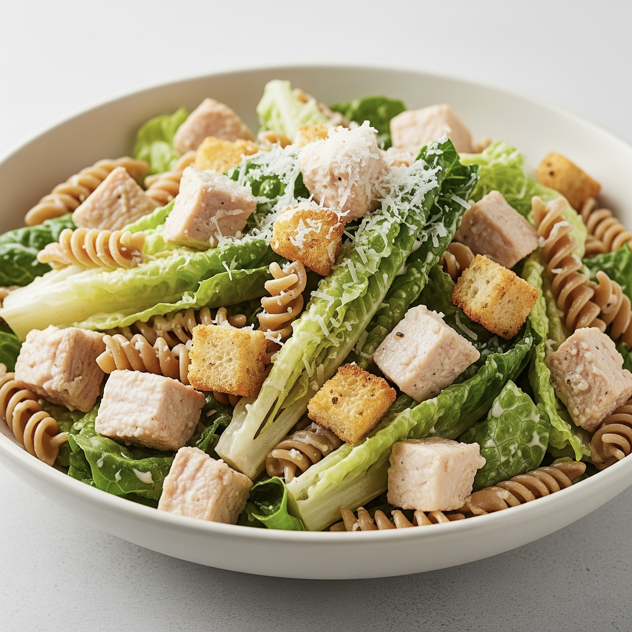 Chicken Caesar Pasta Salat