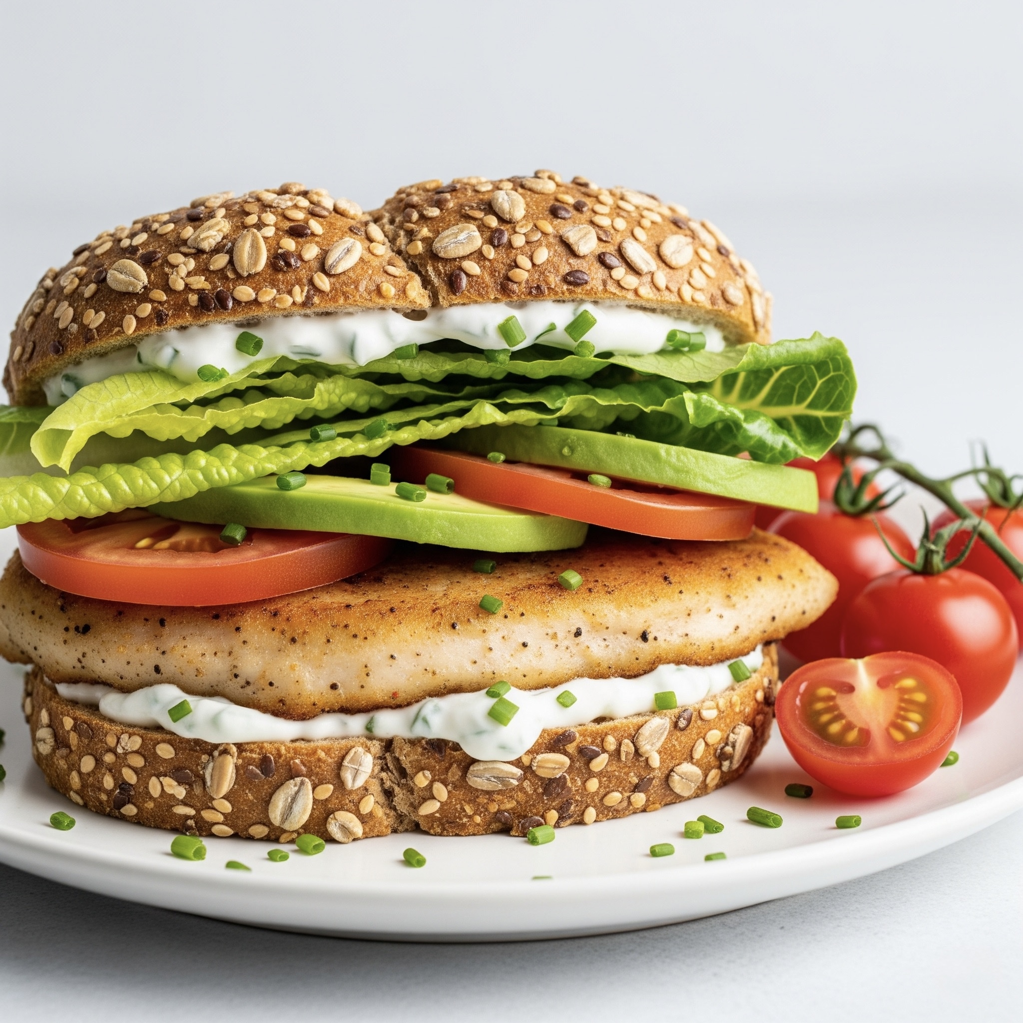Panino con Cotoletta di Pollo