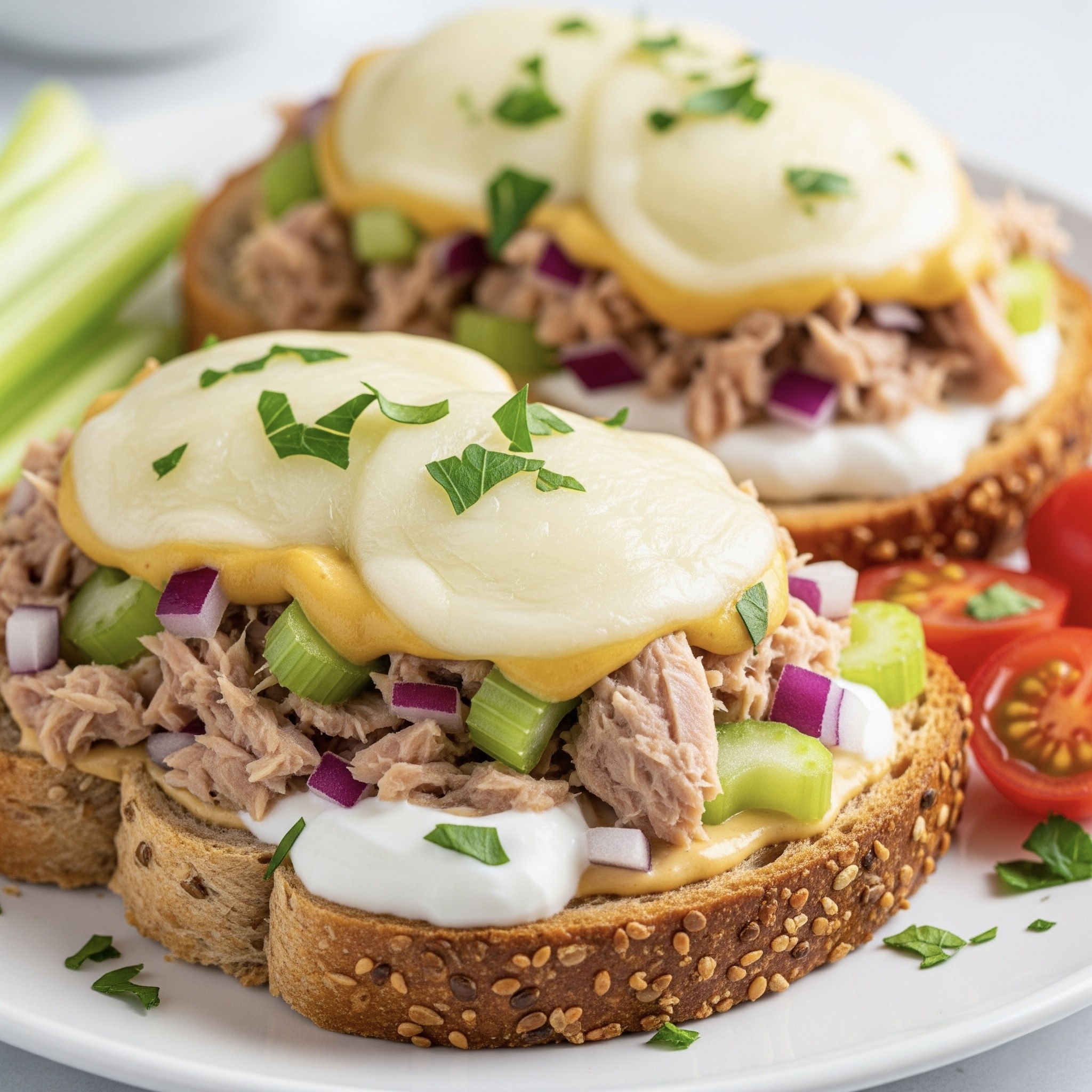 Panini caldi al tonno