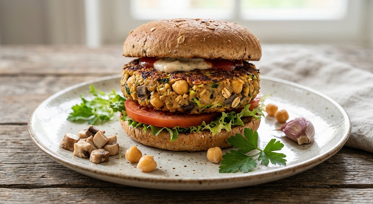 Juicy Veggie Burger