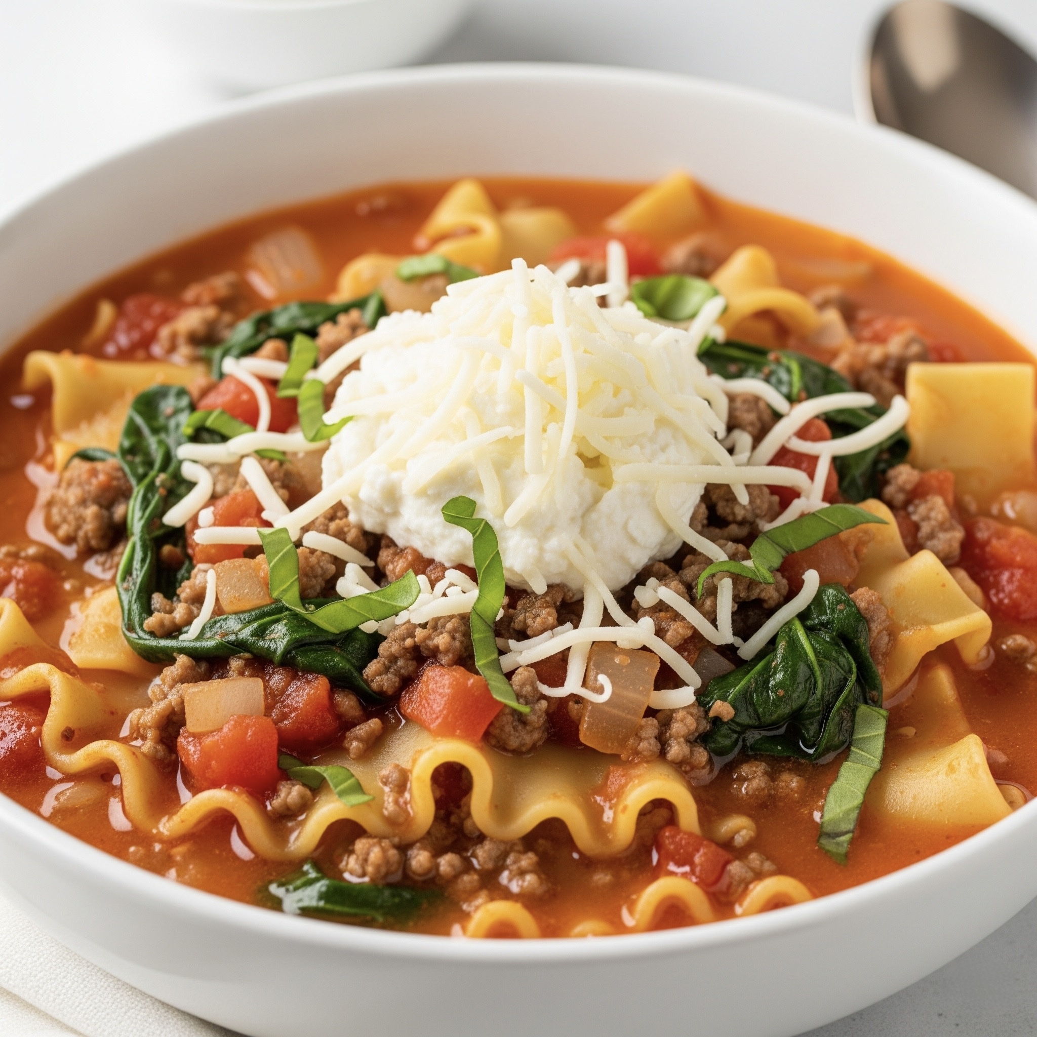 Sopa de Lasaña