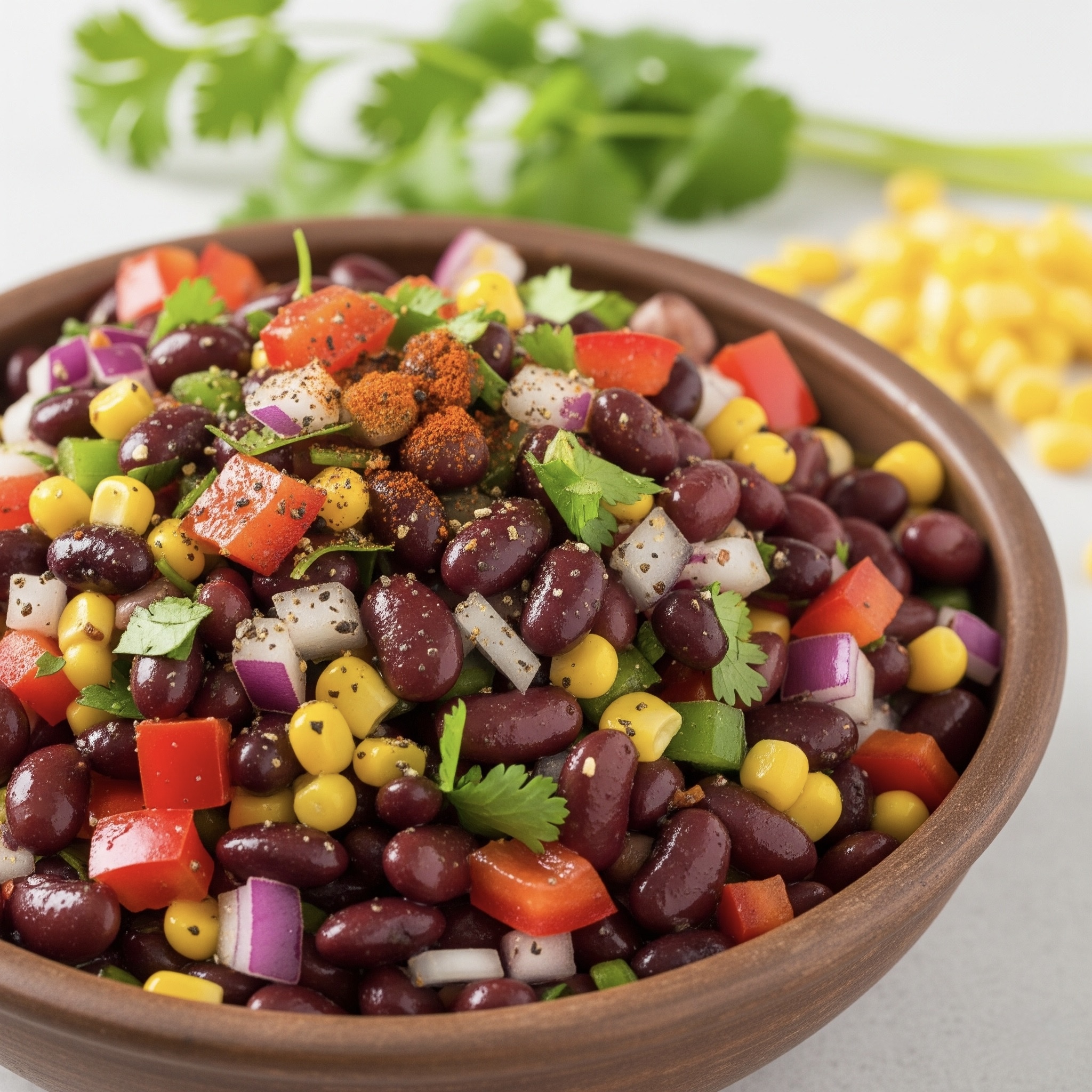 Mexikanischer Bohnensalat