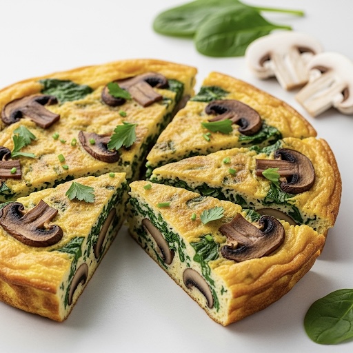 Mushroom Fritatta