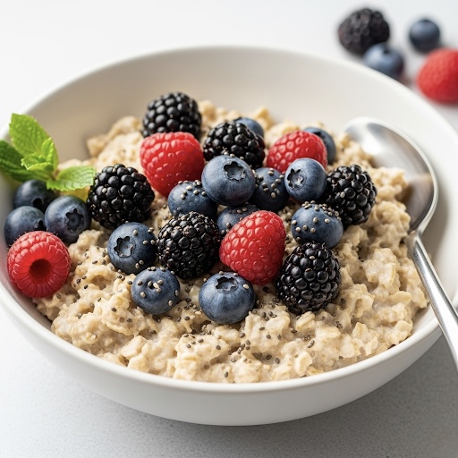 Aveia Proteica com Frutas Vermelhas Mistas