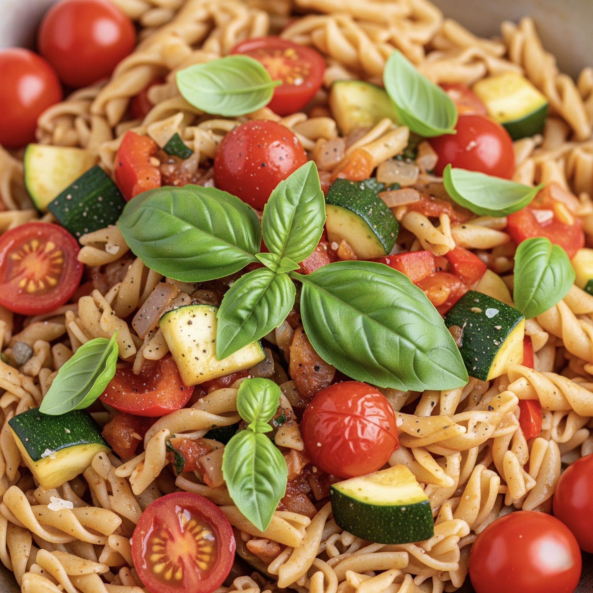 Quick vegetable pasta