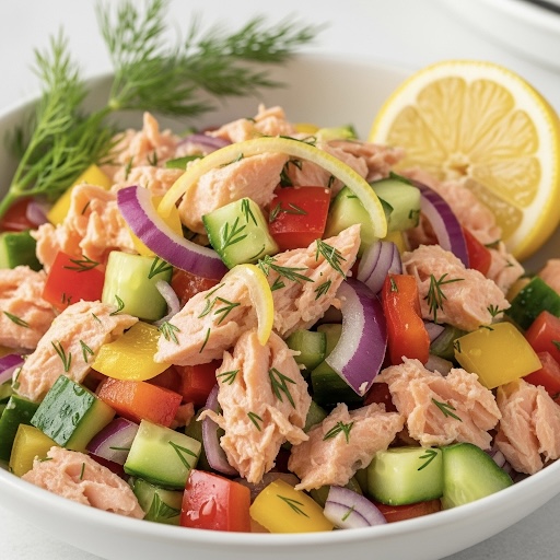 Salada de Salmão