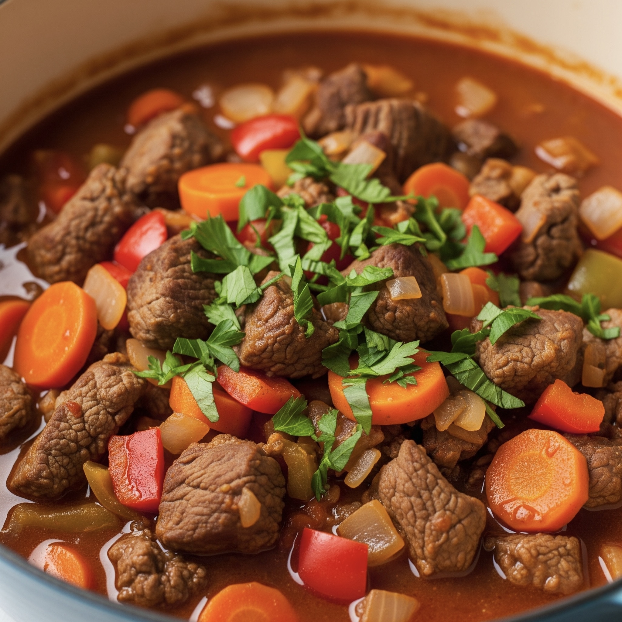 Einfaches Gulasch