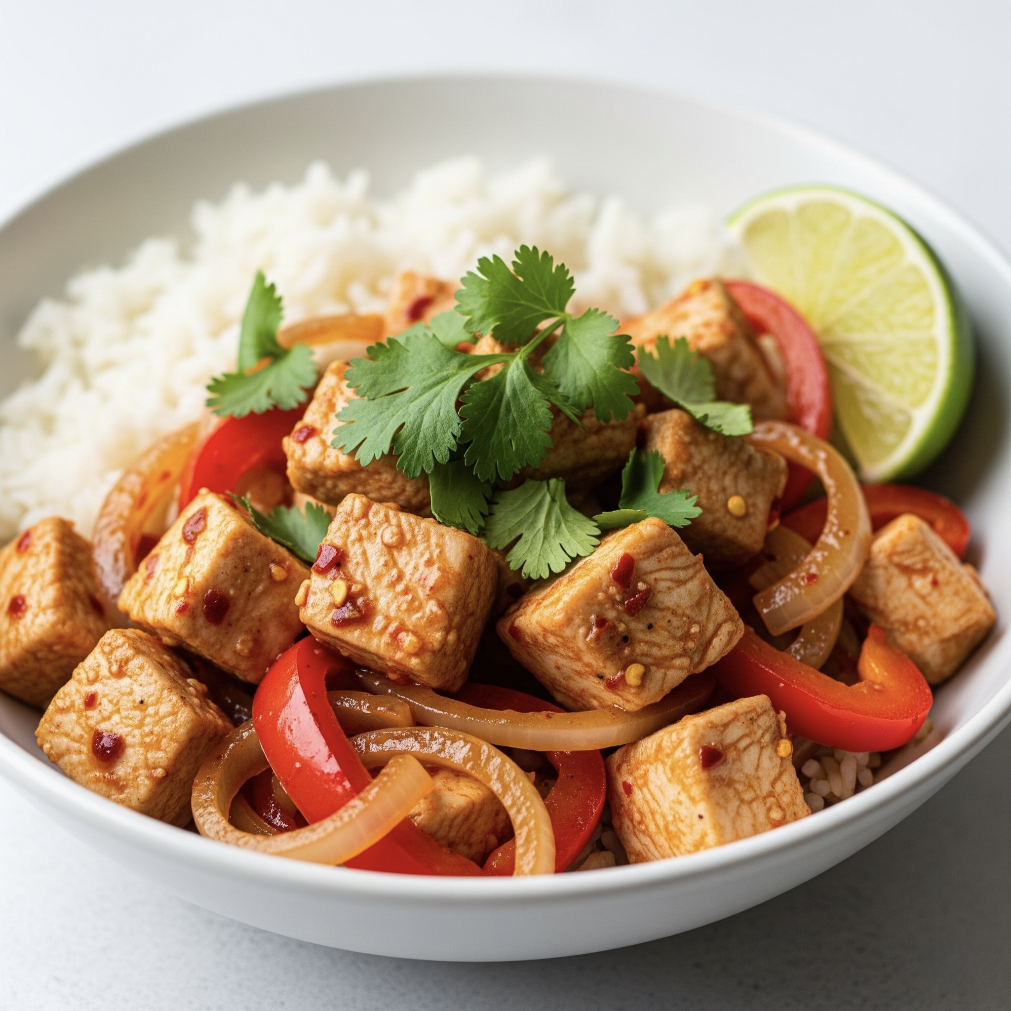 Bowl di Pollo Piccante