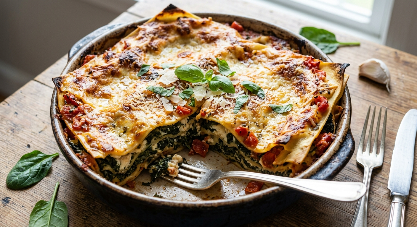 Spinach Lasagna