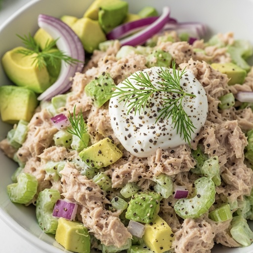 Thunfischsalat mit Avocado