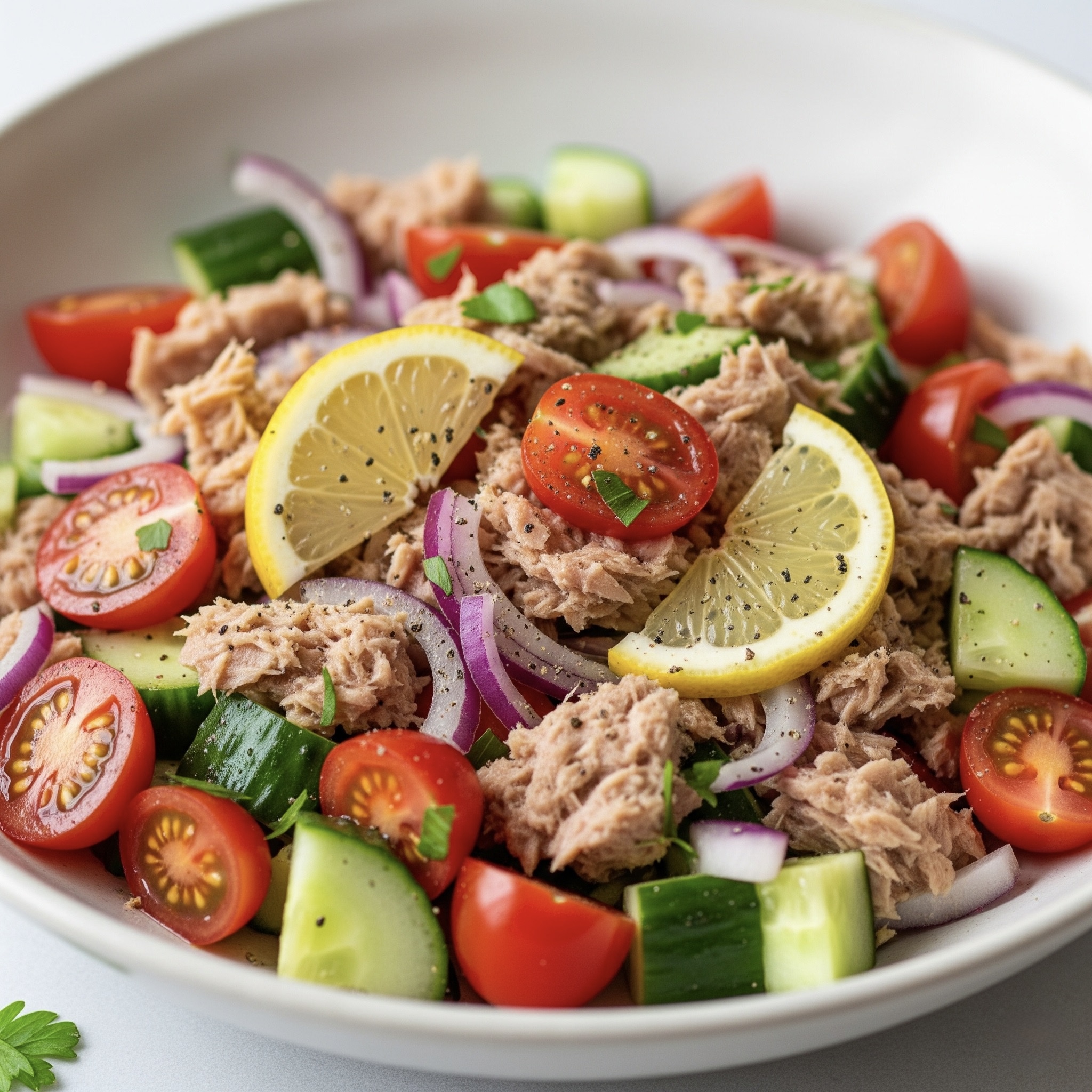 Tuna Tomato Salad