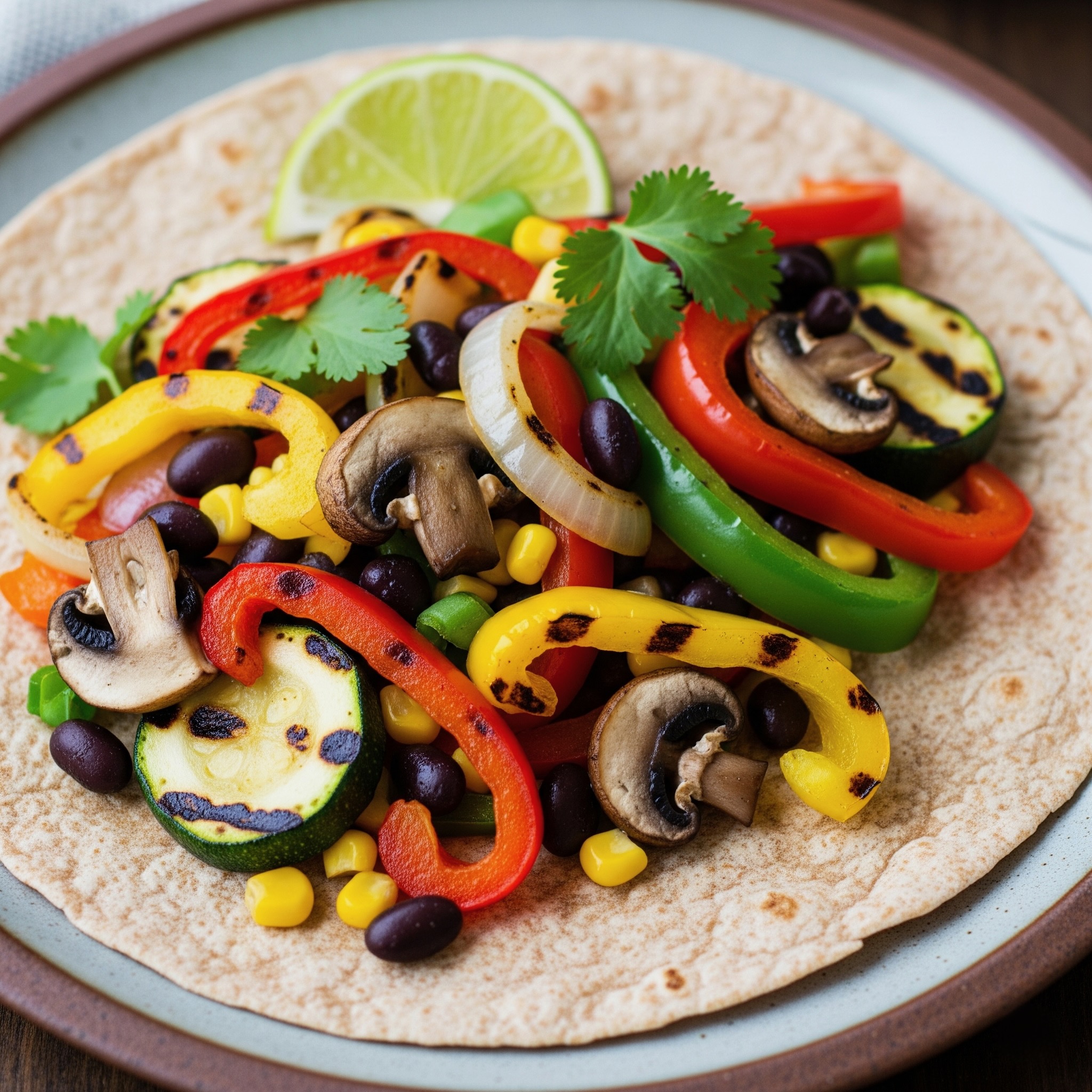 Fajitas de verduras