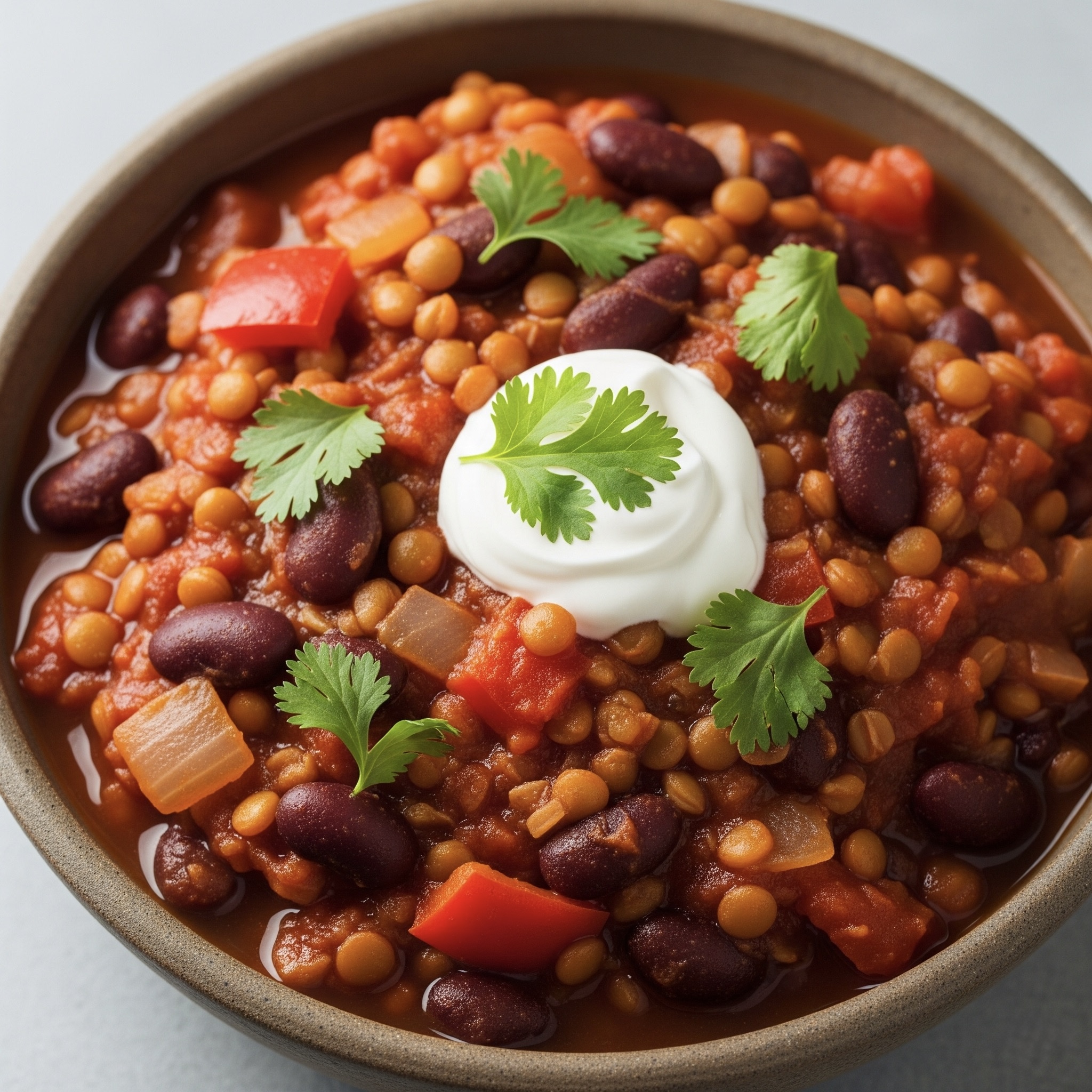 Chili proteico vegetale